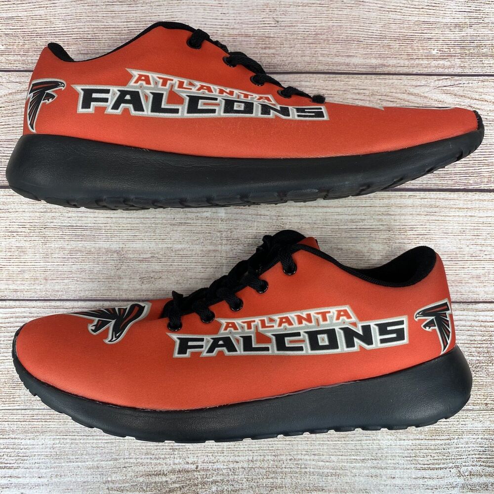 NFL Atlanta Falcons Shoes Red Black Men's Size 11 - Picture 5 of 8